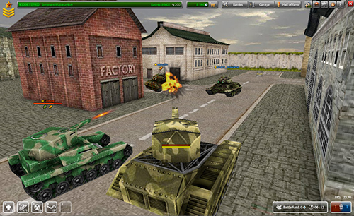 поиграть в игру танки онлайн