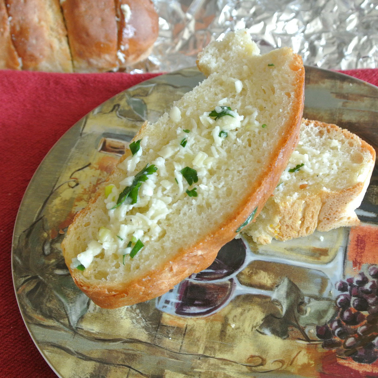 Gourmet Cooking For Two Garlic Bread