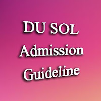 Delhi University SOL Admission 2015 Guideline