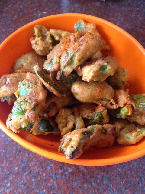 Simla Mirch Bhajia