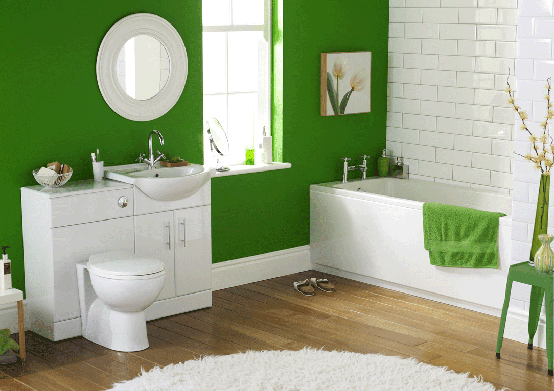 Schémas de couleurs pour les petites salles de bains