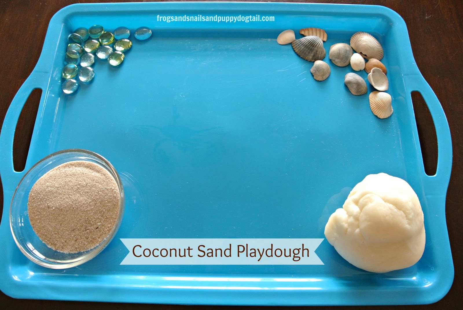 Mom to 2 Posh Lil Divas Homemade Coconut Sand Play Dough Fun