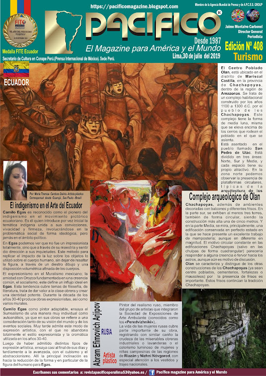 Revista Pacifico N° 408 Turismo