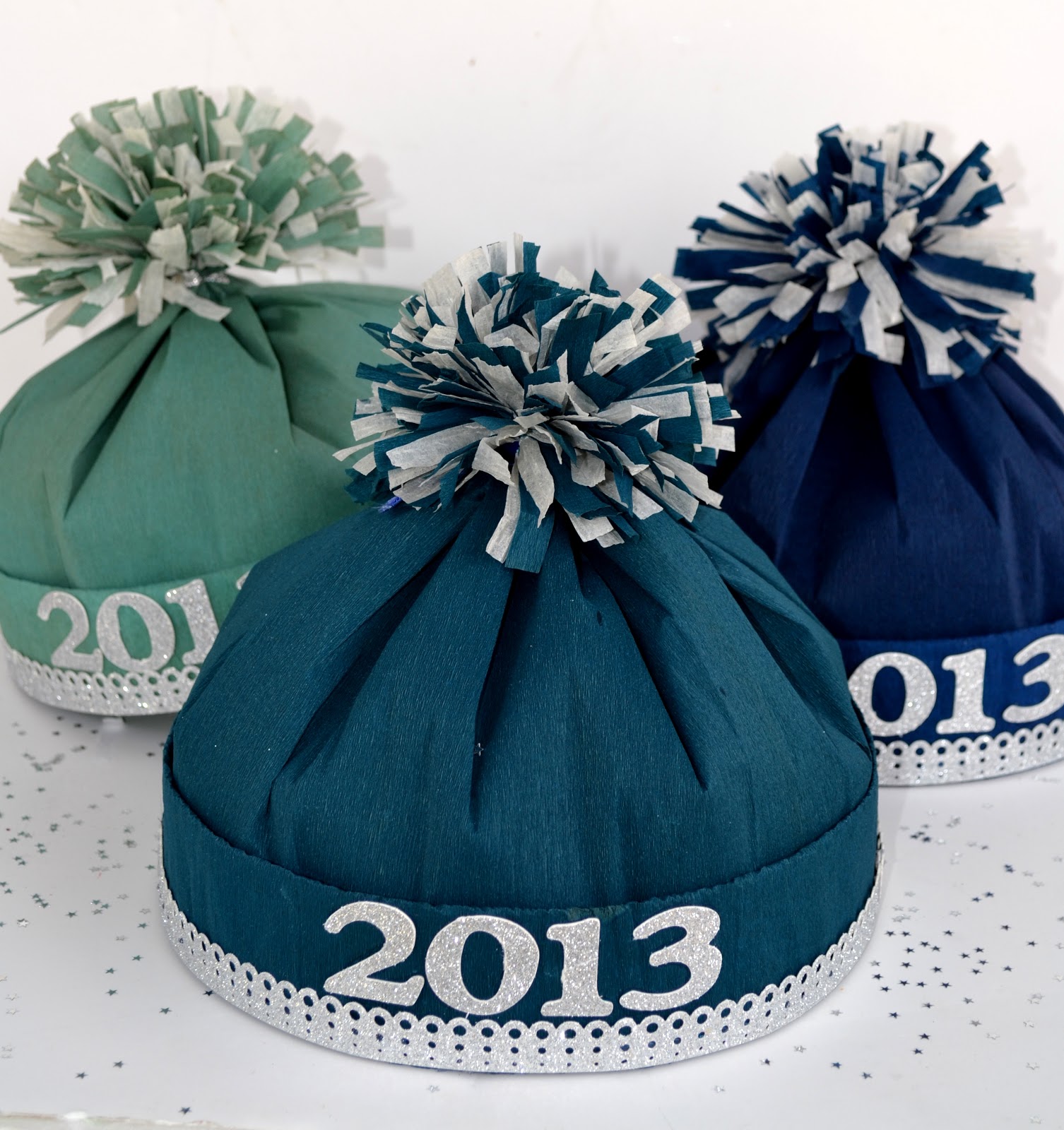New Year's Craft 1930s Style Crepe Paper Party Hat Tutorial