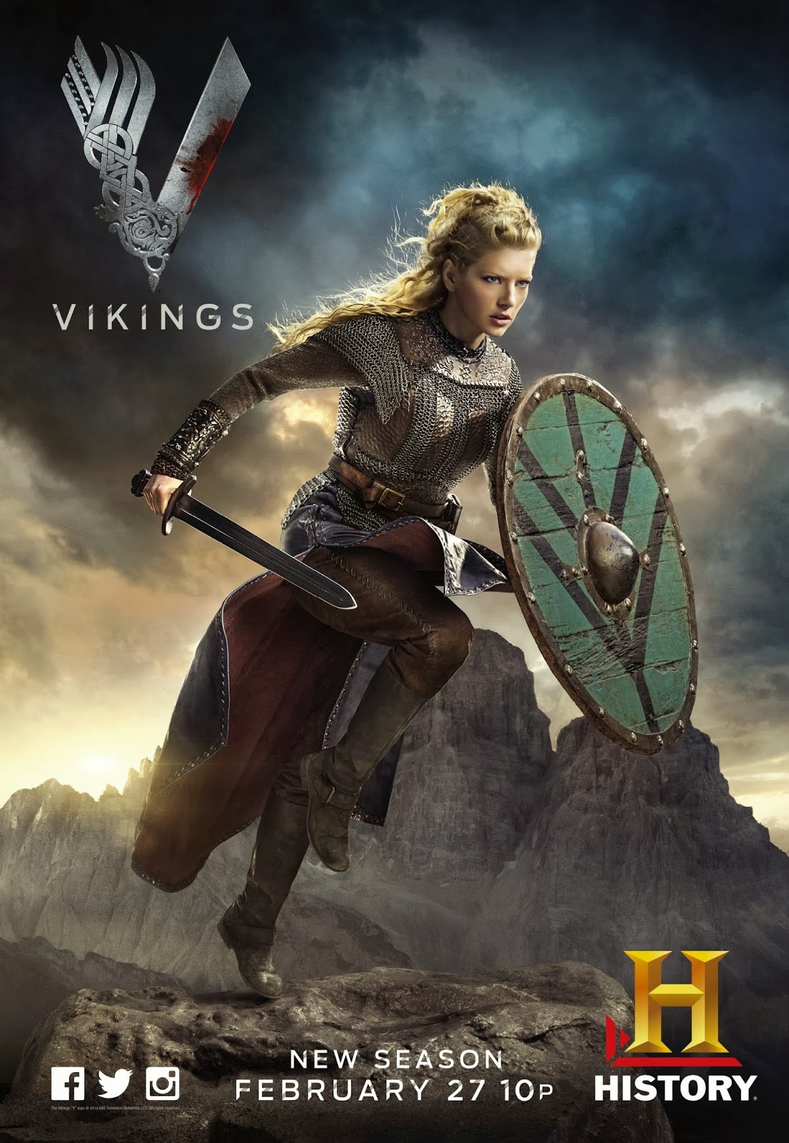 Cinebooker Vikings Posters Oficiais para a Segunda Temporada