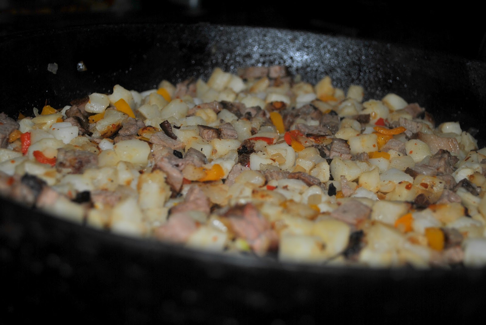 round two tuesday smoked beef brisket hash