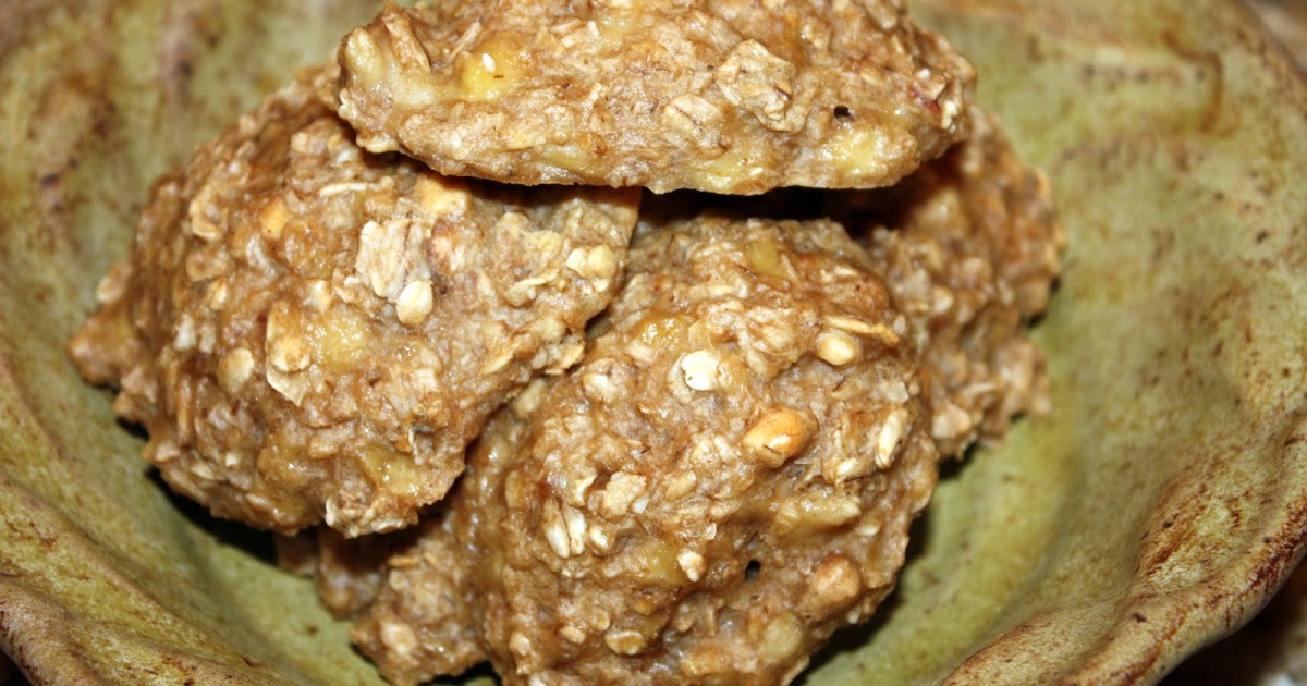 Gracefully Gluten Free Gluten/Sugar Free Healthy Banana Oatmeal Cookies