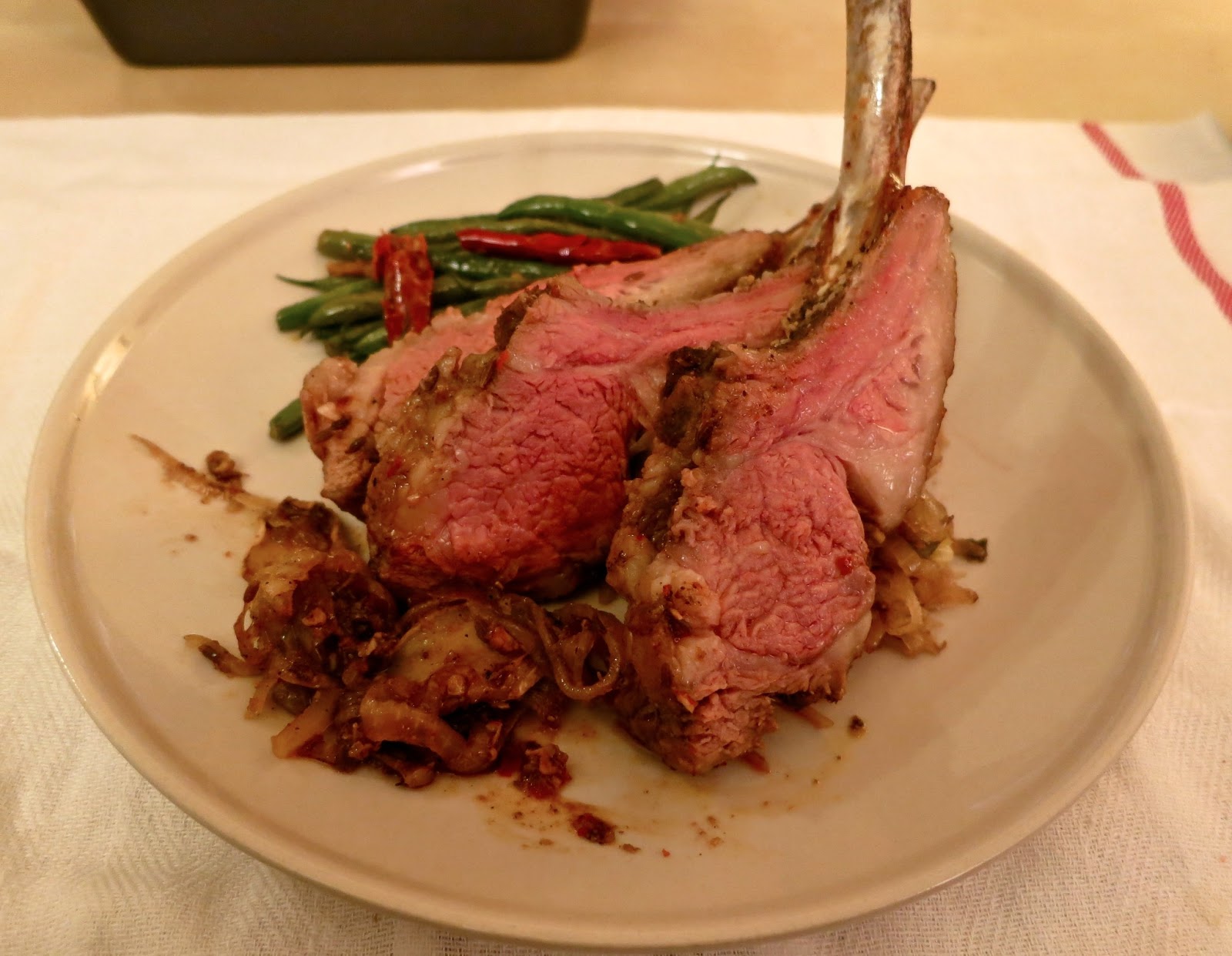 Cooking with Costco Szechuan Style Chili Cumin Lamb Rack