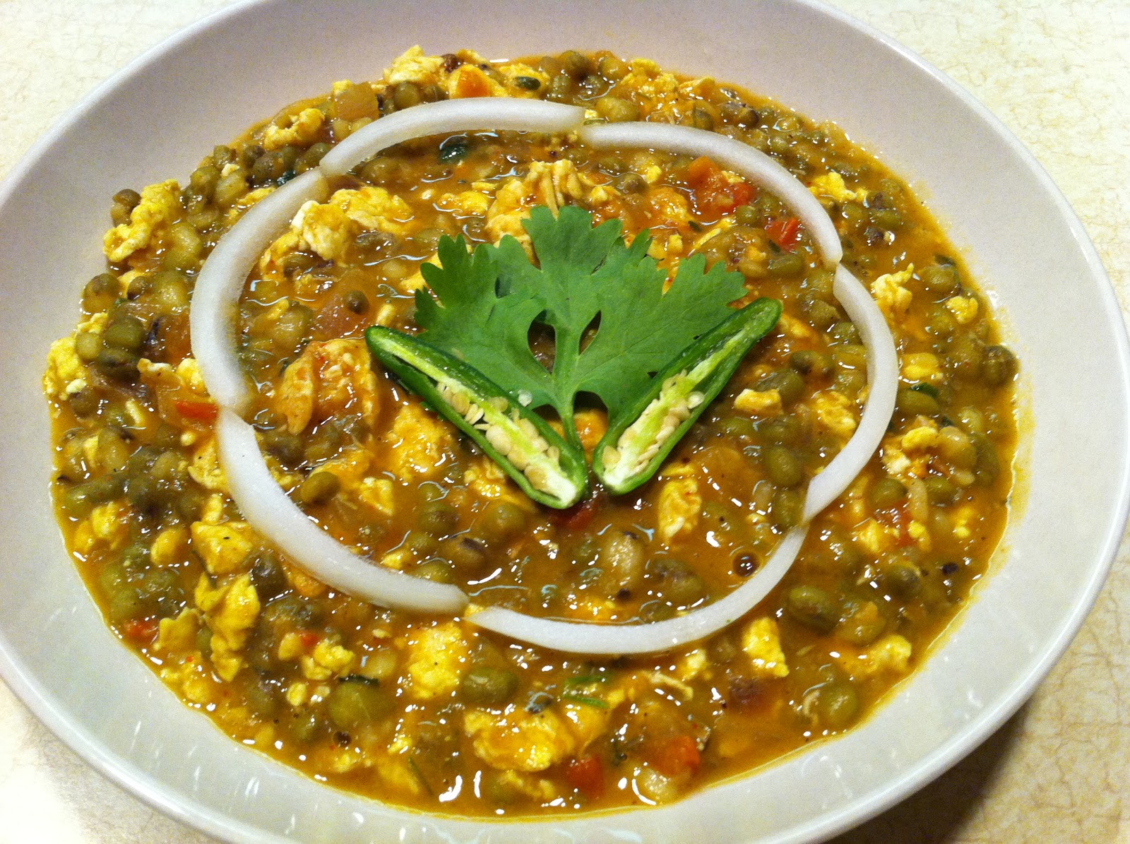 Subhra's Kitchen Egg Tadka