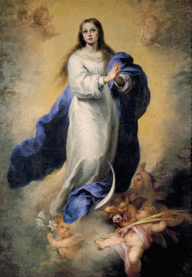 La Inmaculada de El Escorial  - Bartolomé Esteban Murillo - Museo del Prado, MADRID