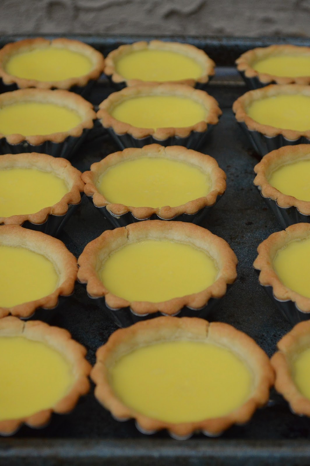 DimSumptuous Egg Tarts (Direct Bake Method) 蛋撻 (直接烘烤法)