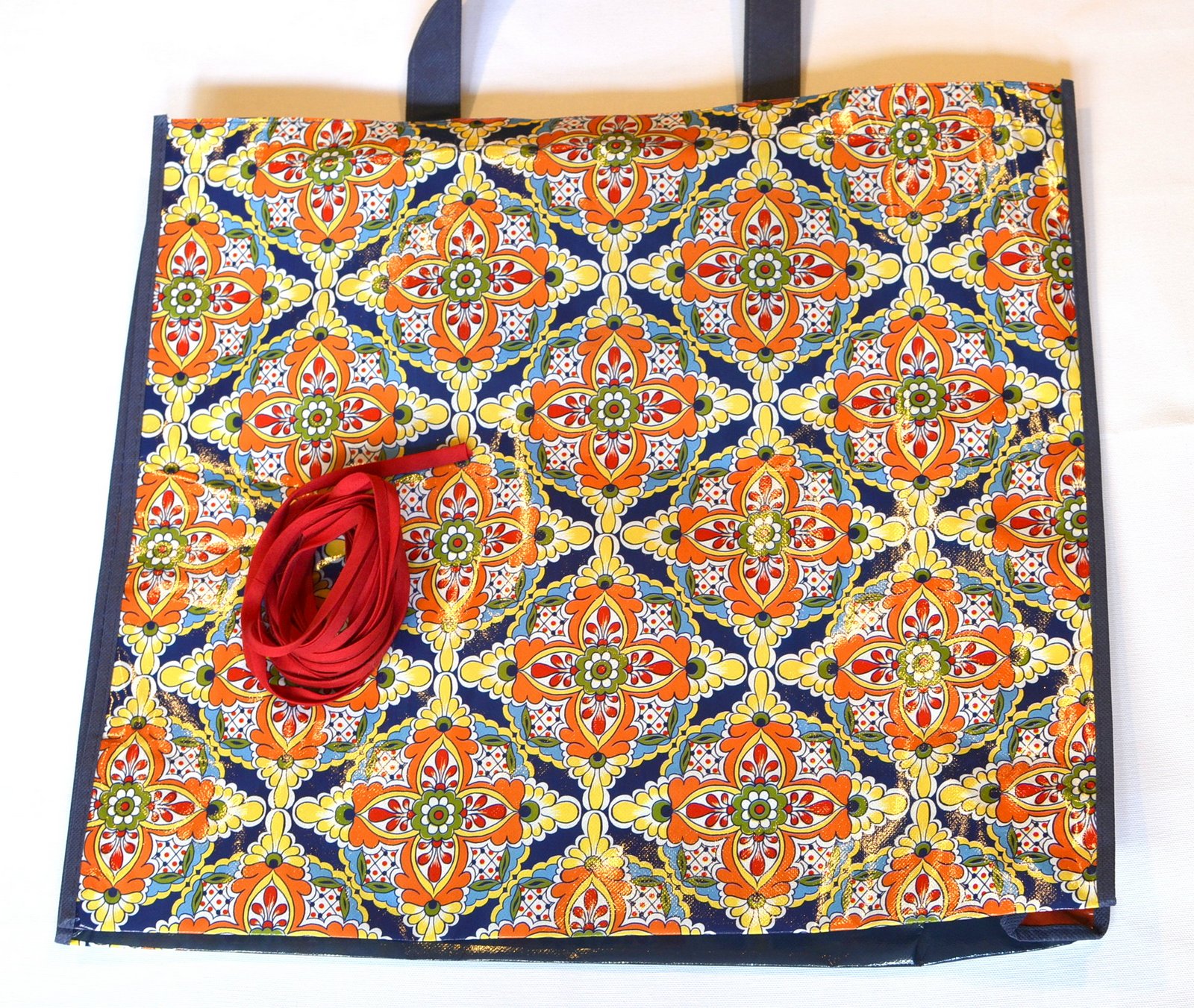 Jane of all Trades Kids' Art Smock made with reusable shopping bags a