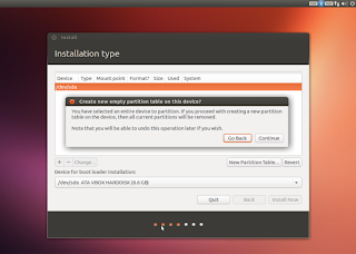 Langkah Mudah Install Ubuntu 13.04 Raring Ringtail (Step By Step)