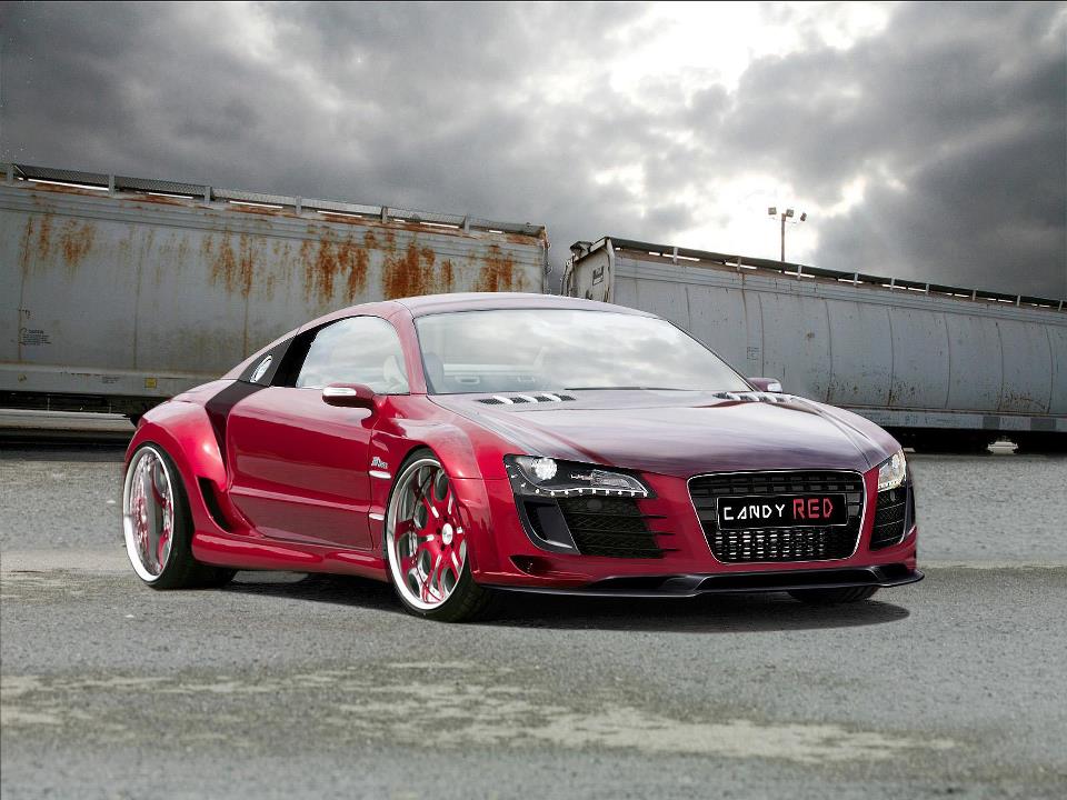 Armagedón it Audi R8 Candy Red