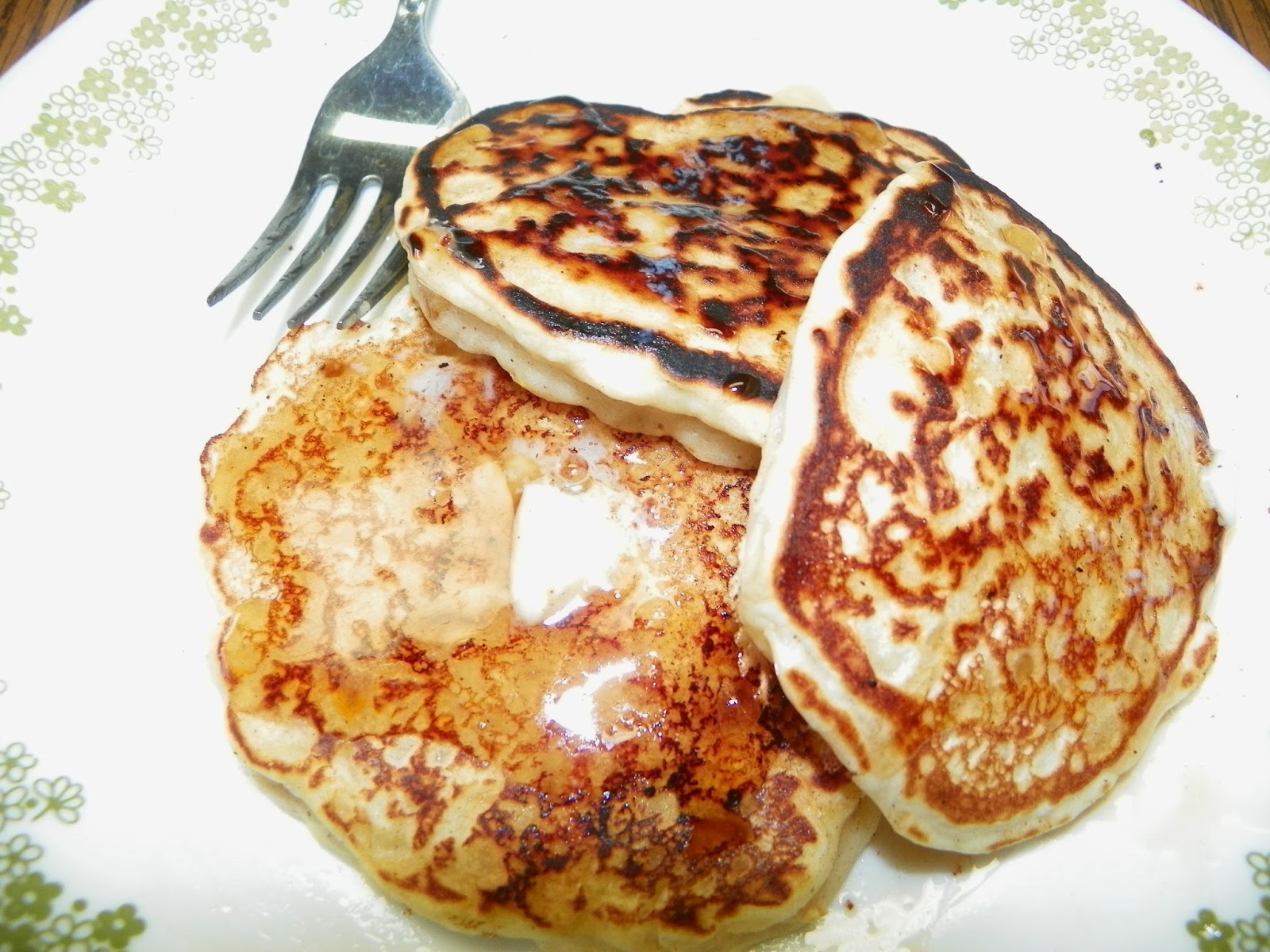 Dicky Bird's Nest Easy Instant Oatmeal Pancakes
