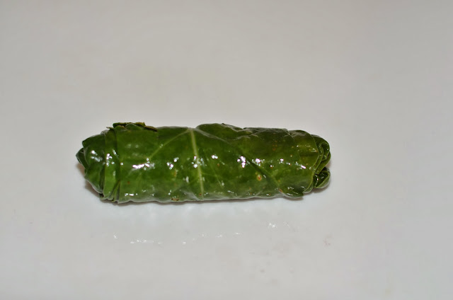 making dolmas