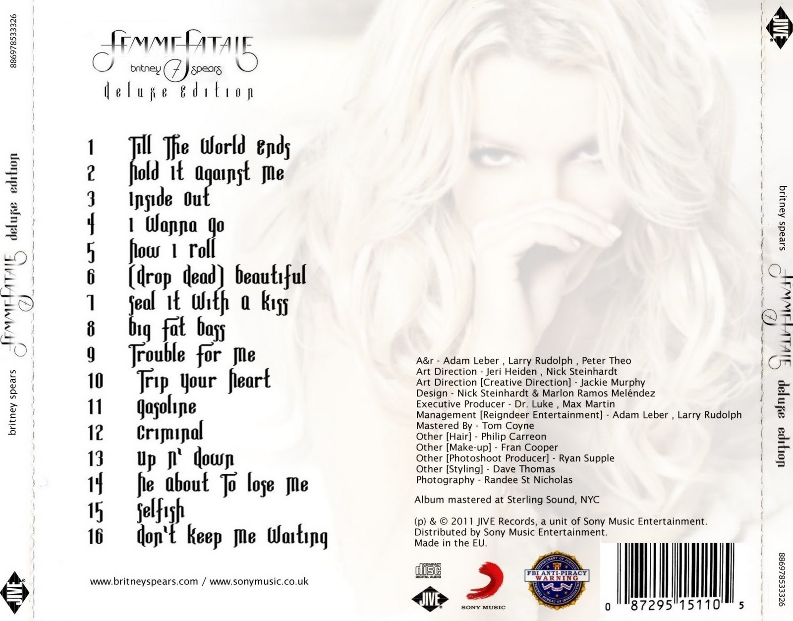 Underground Music 'Femme Fatale' Britney Spears Reviews, Britney