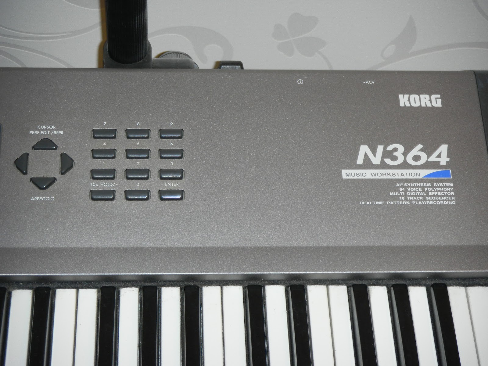 Infrequent Sound [sex.tex] technology: Korg N364 Music Workstation