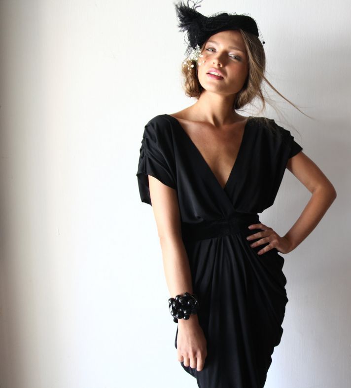 Bridal Fashion Show Beautiful Black Bridesmaids’ Dresses