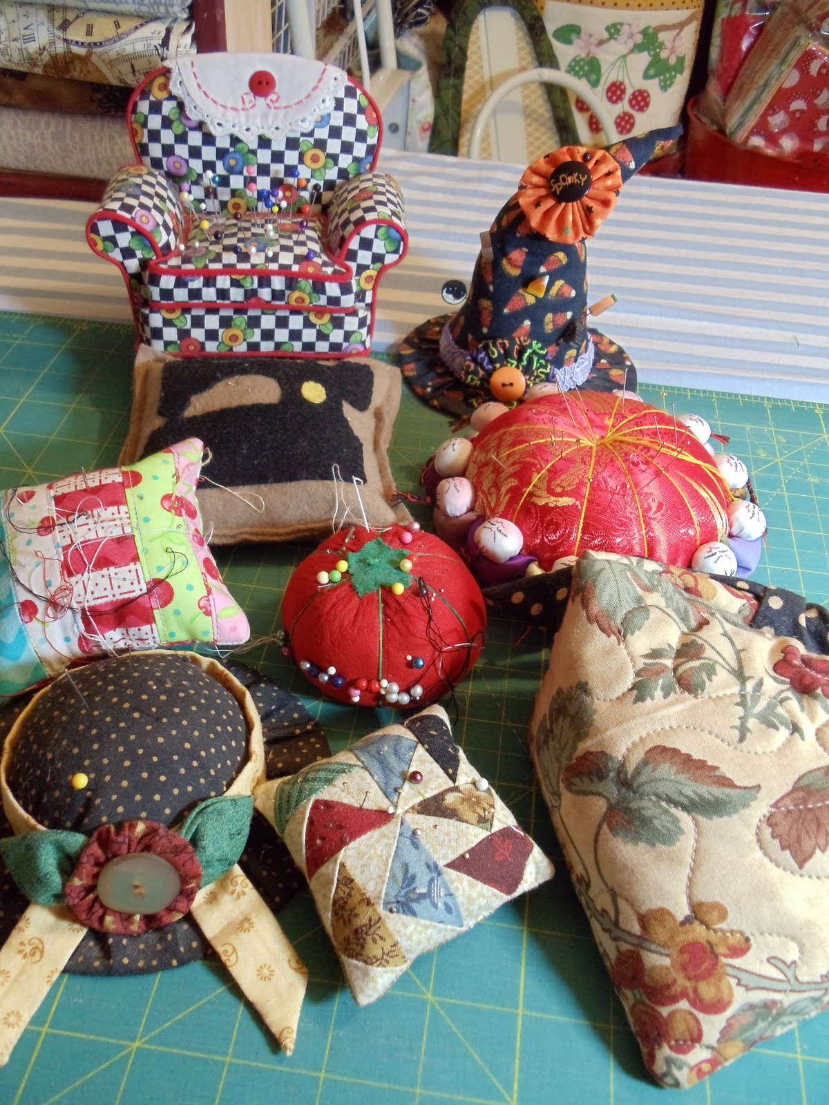 Kim's Big Quilting Adventure Pincushion Ramble