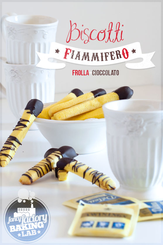 Fancy Factory Baking Lab Biscotti Fiammifero • Match cookies