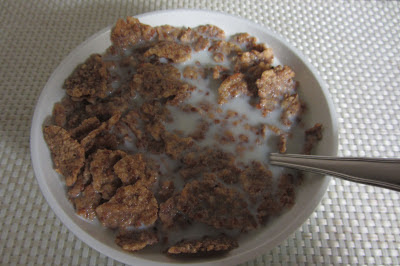 photo a day: day 15 - dinner time: cereal with milk