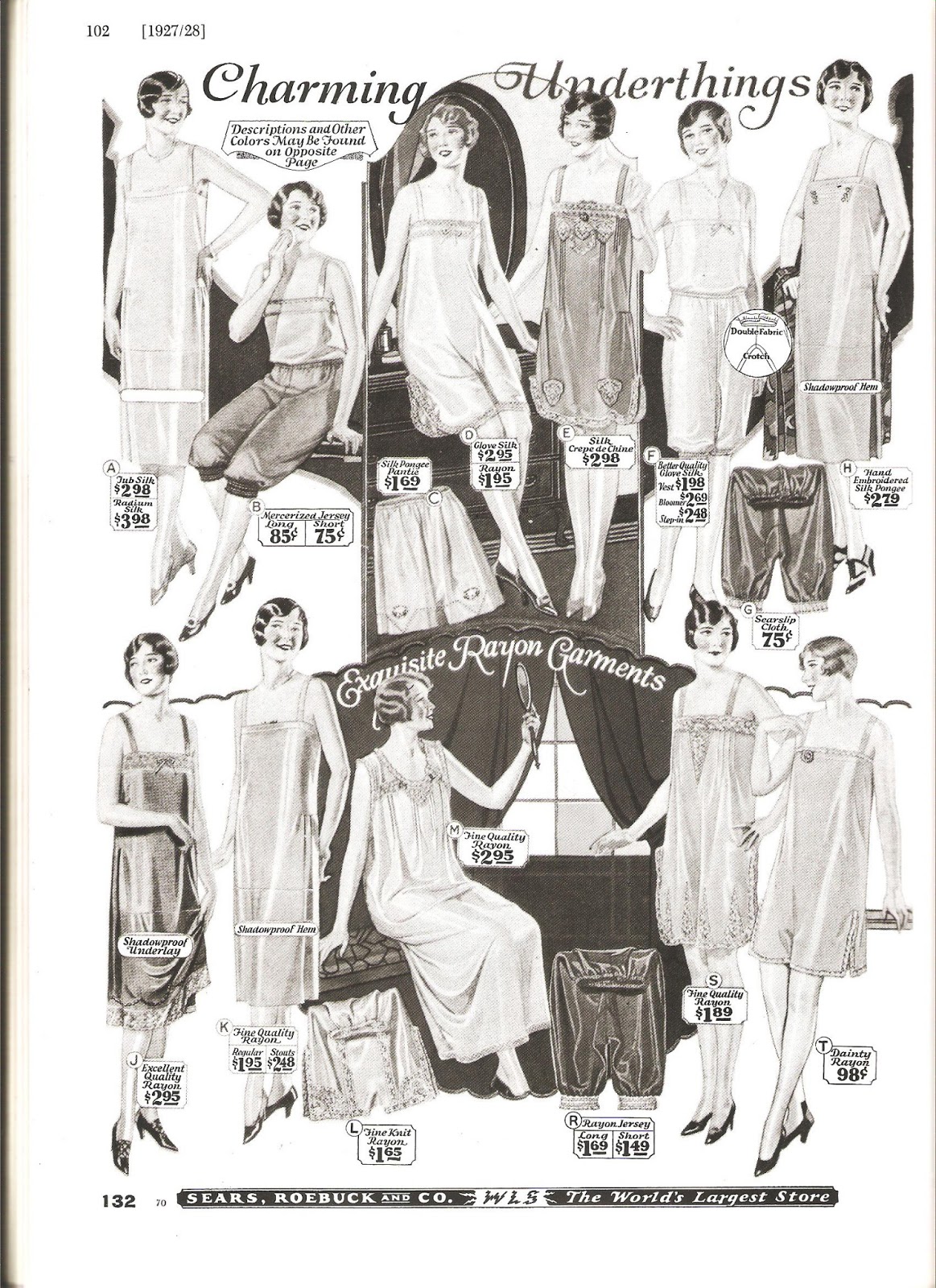 Miss Missy Paper Dolls 1920s catalog pages