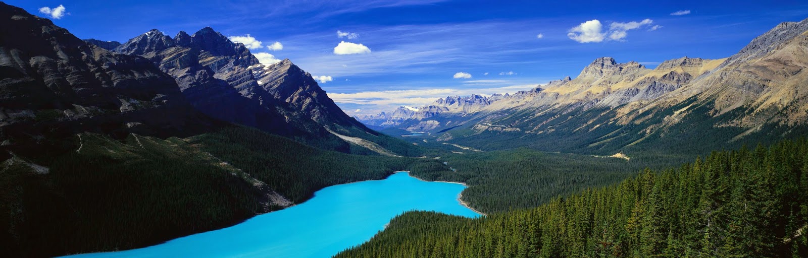 River flanked by twin mountain free hd desktop wallpaper
