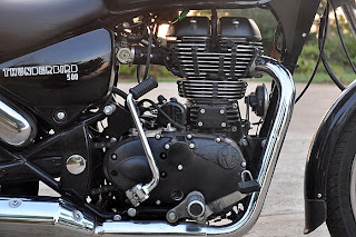 Royal Enfield Thunderbird 500 engine shot