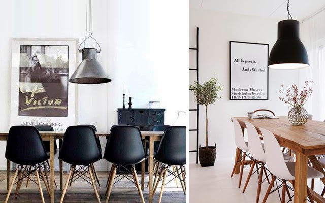 MUEBLES LA LIBERAL: Silla Eames esta de moda