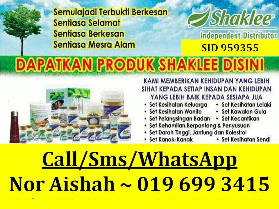 Product Shaklee untuk kesihatan satu keluarga anda