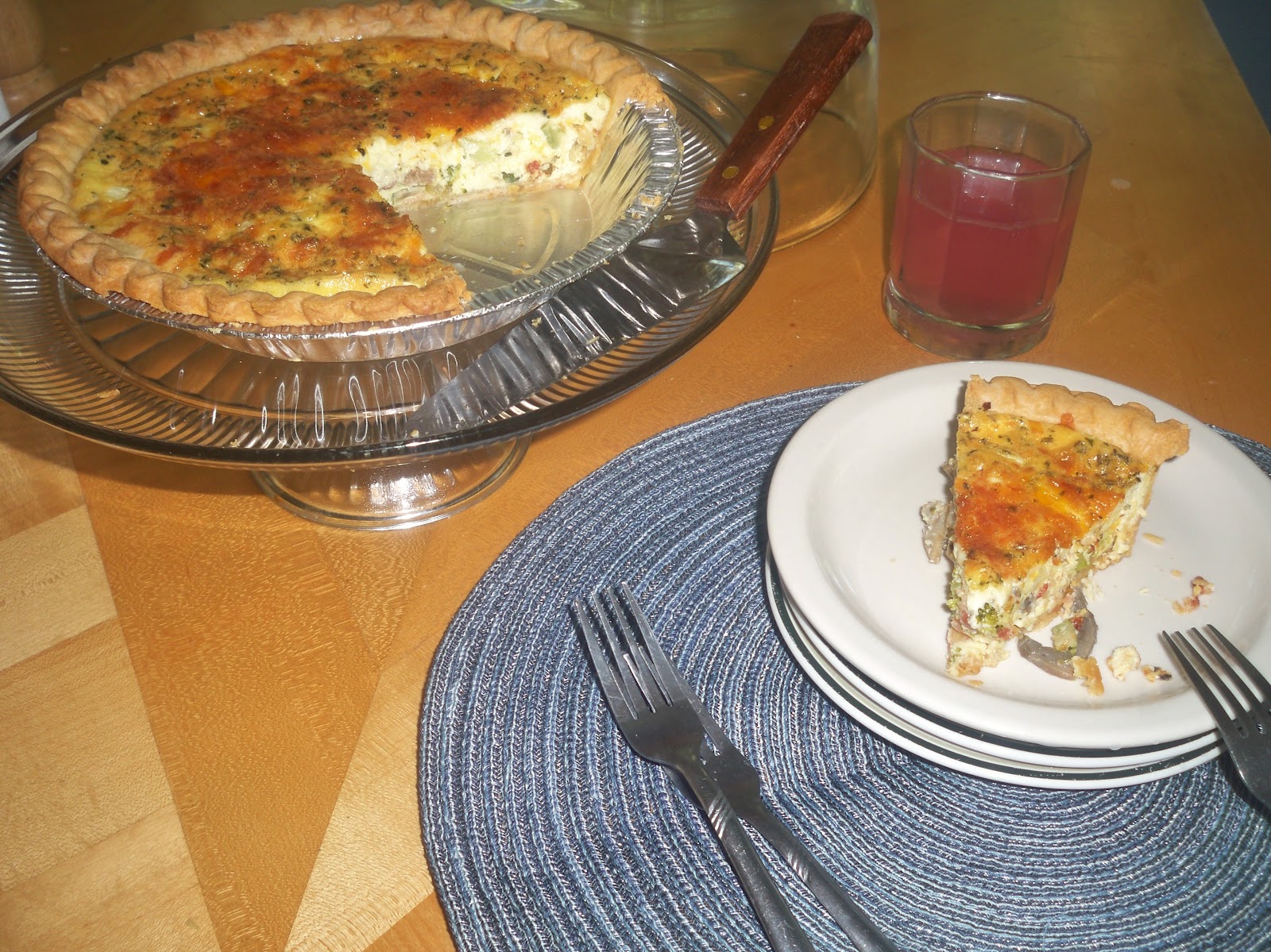 Perfect Brunch Quiche with Pillsbury Deep Dish Pie Crust Mama Harris