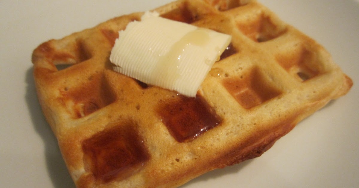 Sophie in the Kitchen Eggless Waffles