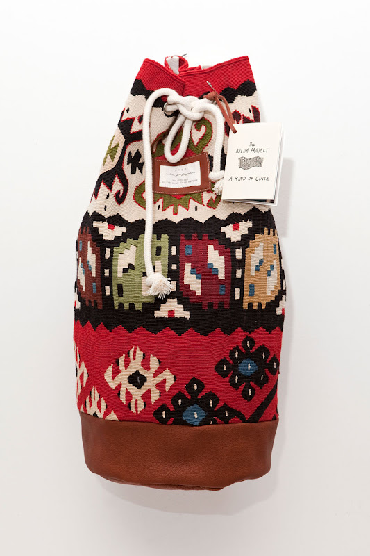 Limited Bag Collection Made Of Hand Knitted Carpets