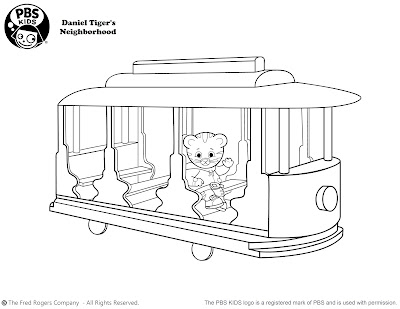 Daniel Tigers Neighborhood Printable Coloring Pages