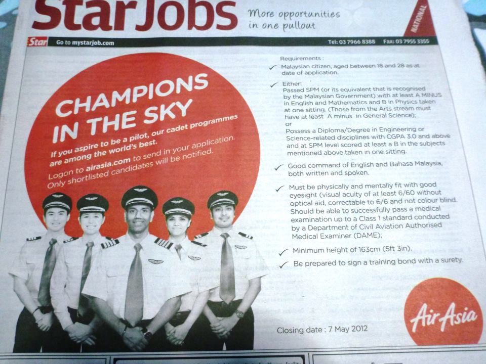 Air India Cadet Pilot Program 2012 Chevy