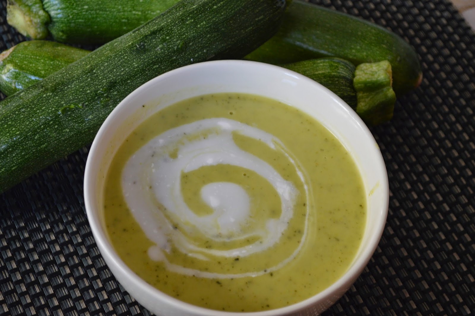 Curry Coconut Zucchini Soup