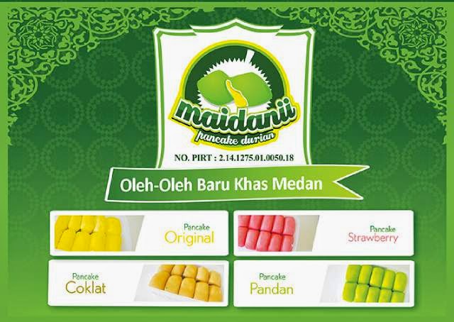 Pancake Durian, oleh-oleh khas Medan