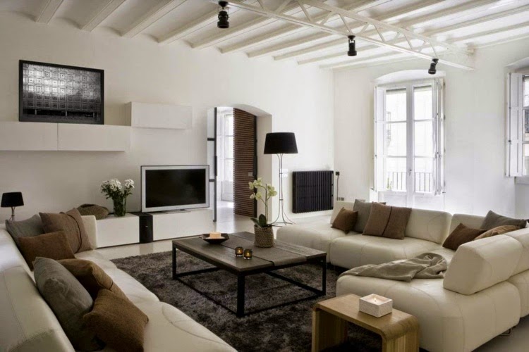 modern minimalist living room furniture: minimalist furniture in beige and brown modern minimalist living room,modern minimalist living room furniture