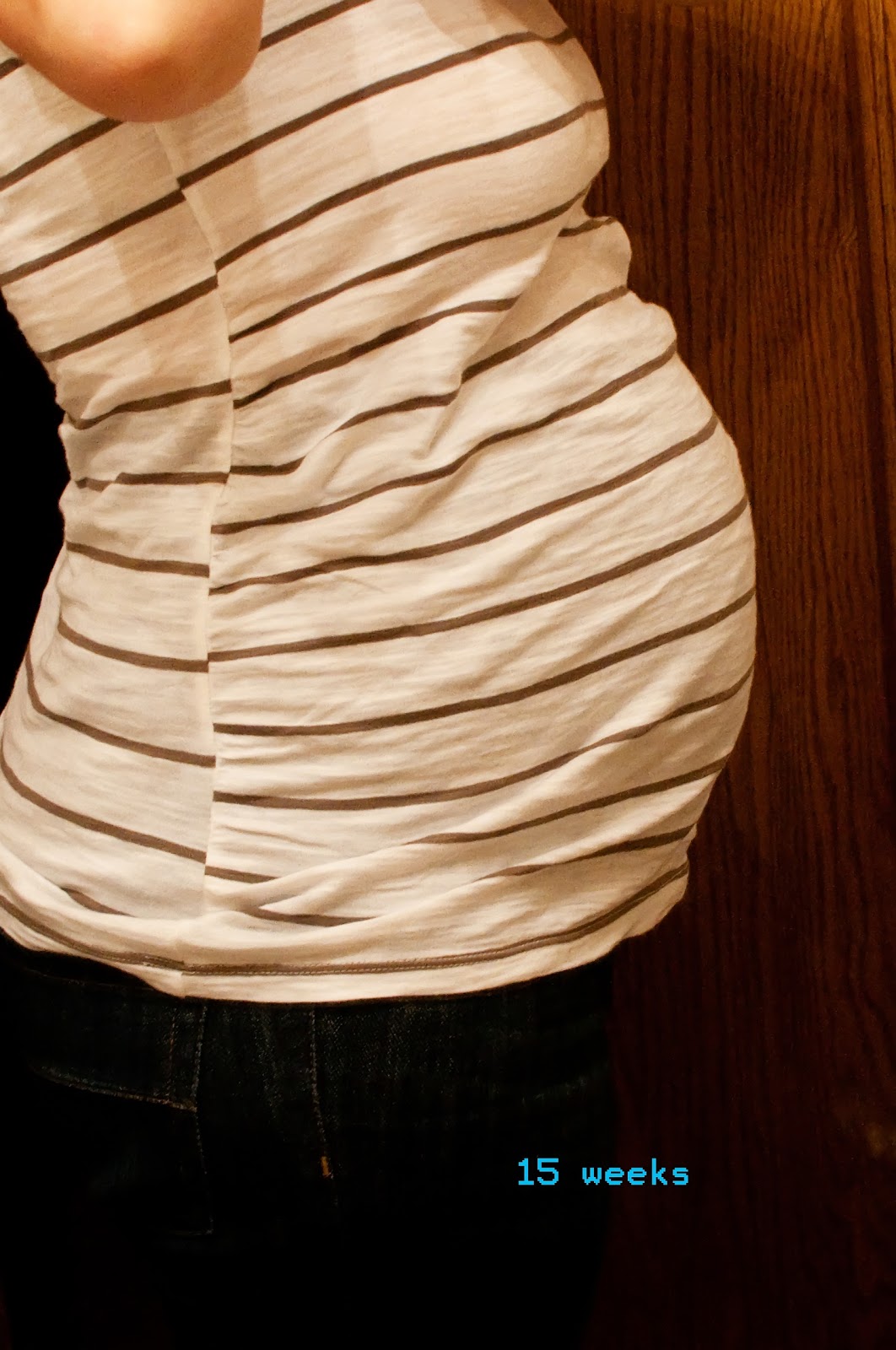 A baby for you 15 week baby bump (twins)