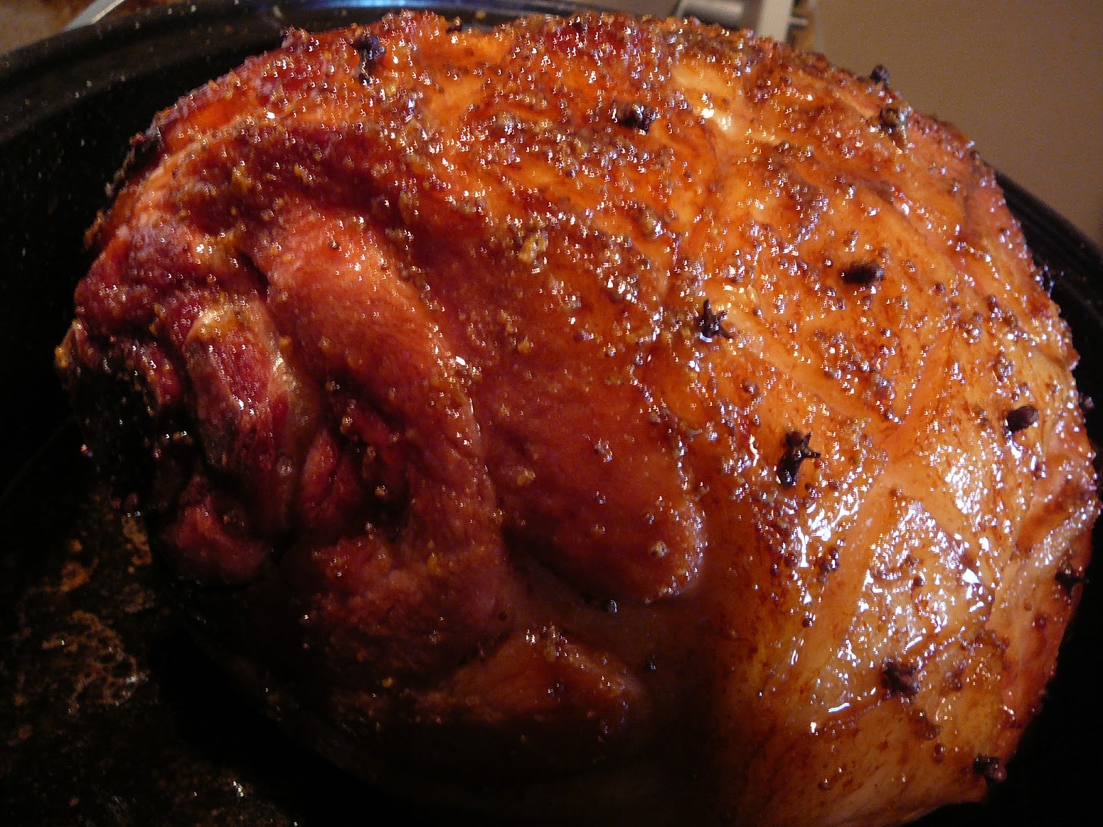 The Hidden Pantry Baking a Whole Ham for Easter.