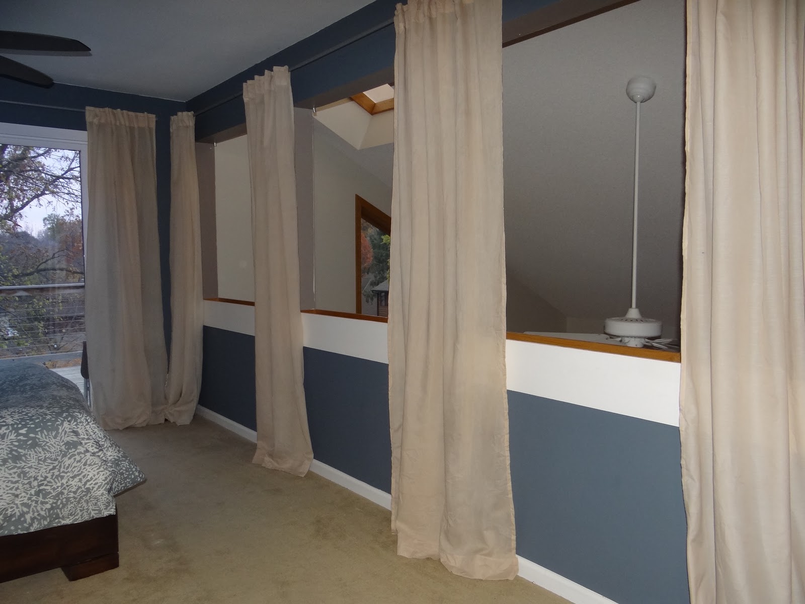 One Project at a Time DIY Blog How to Tea Dye Curtains