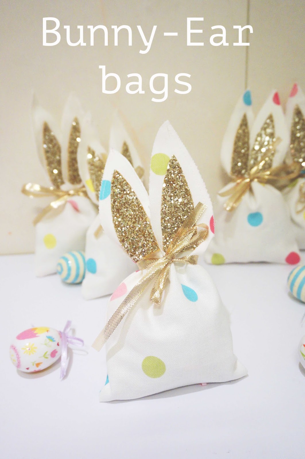megmade Easter Crafting Bunny Ear Bags