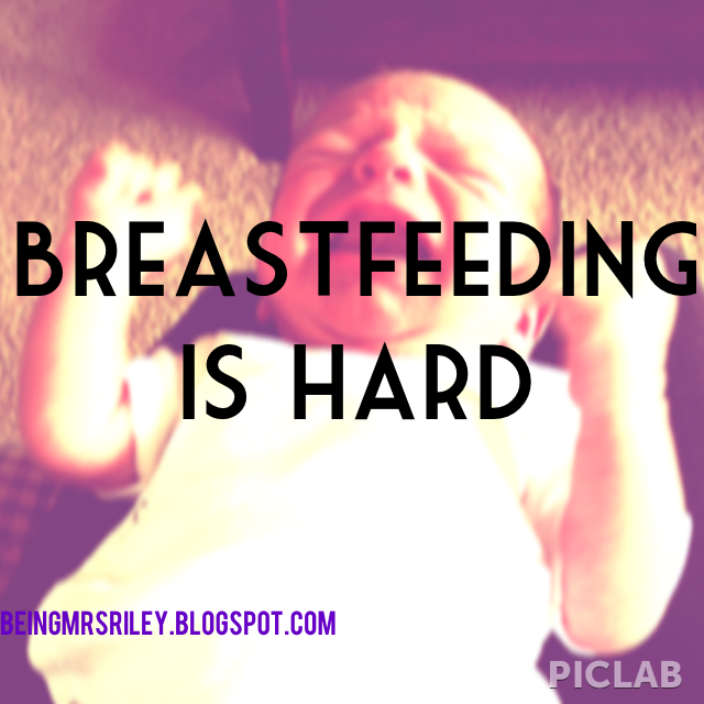 Postpartum Reality Breastfeeding is Hard