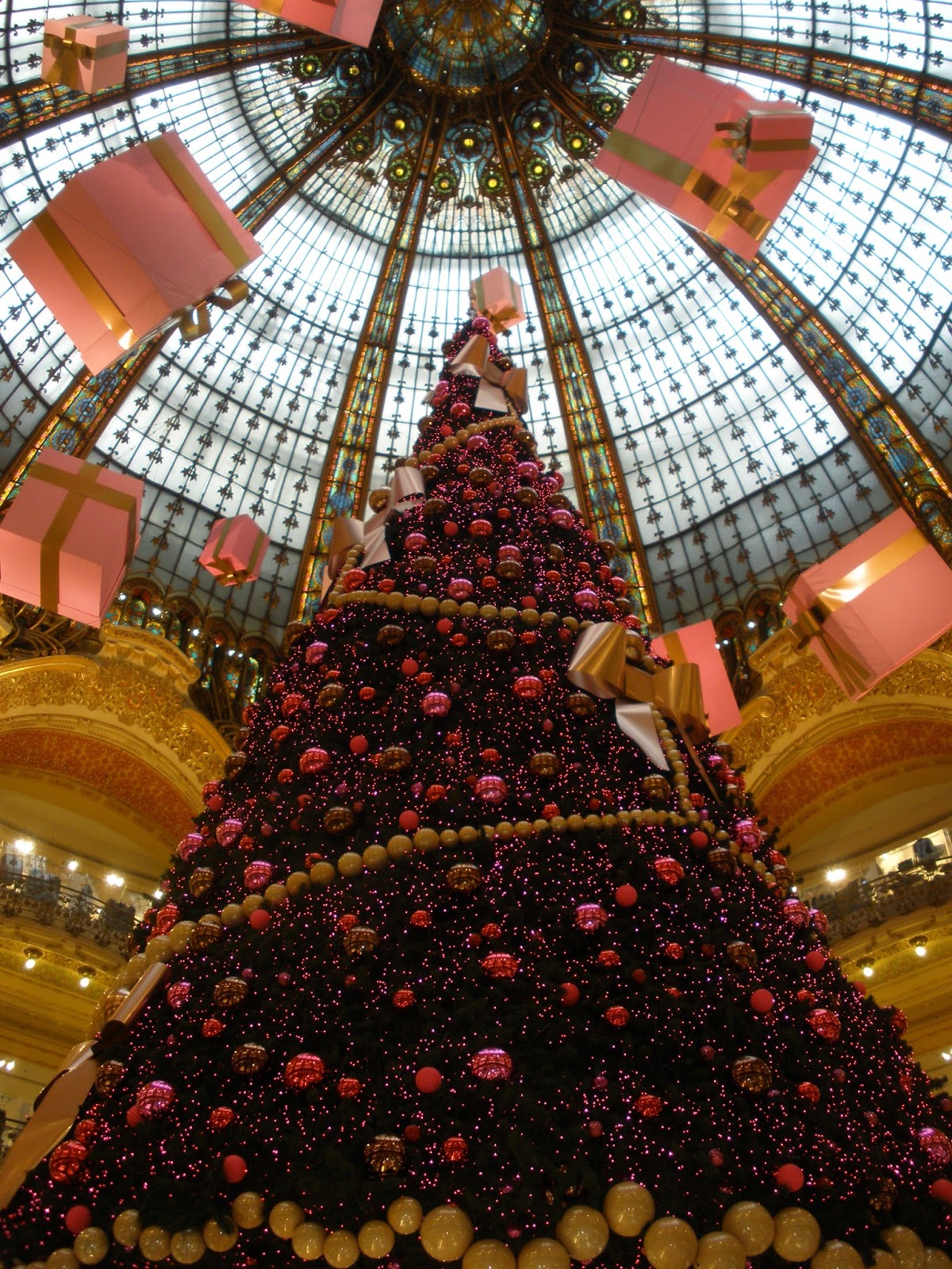 Galerias Lafayette, una de los centros comerciales más grandes del mundo.