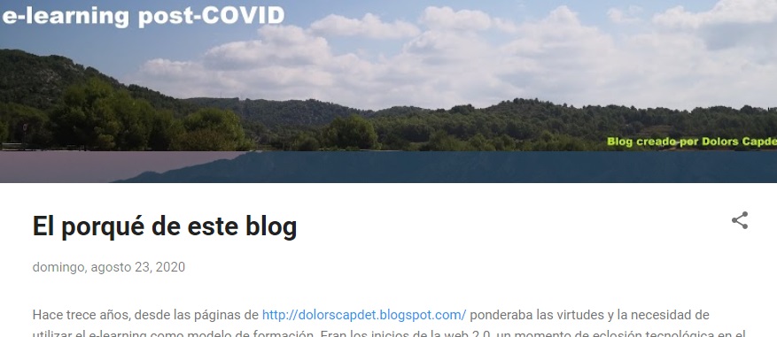 El porqué de este blog