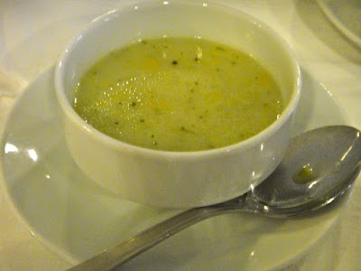 Spinach Mushroom Soup at Hamandali Restaurant