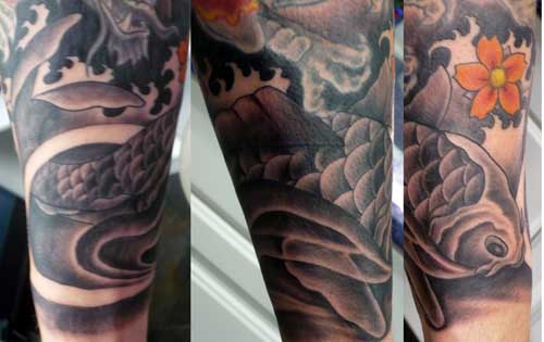 Animal Koi Fish Tattoos