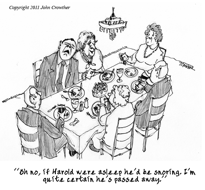 Dinner Cartoon