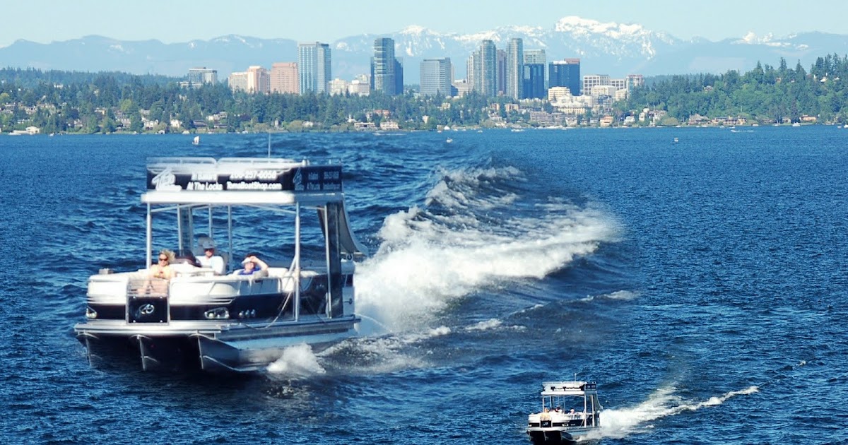 Pontoon Boats on Lake Washington Lake Washington Photos